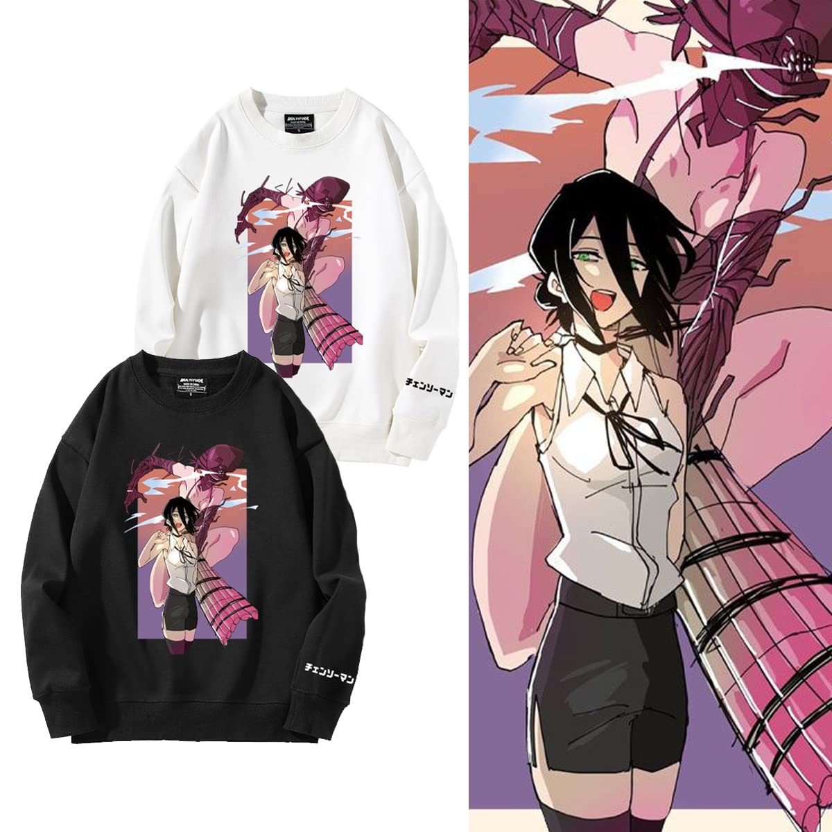 チェンソーマン レゼ アニメ Tシャツ Mサイズ チェンソーマンレゼアニメTシャツMサイズ